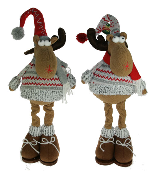 Олень на ножках своими руками. Новогодний олень игрушка на длинных ногах. Новогодний лось на длинных ногах. Новогодние игрушки мягкие с длинными ногами. Новогодняя игрушка лось.