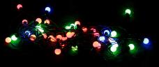 Елочная электрогирлянда Рождественские огоньки, 40 ламп 500см 